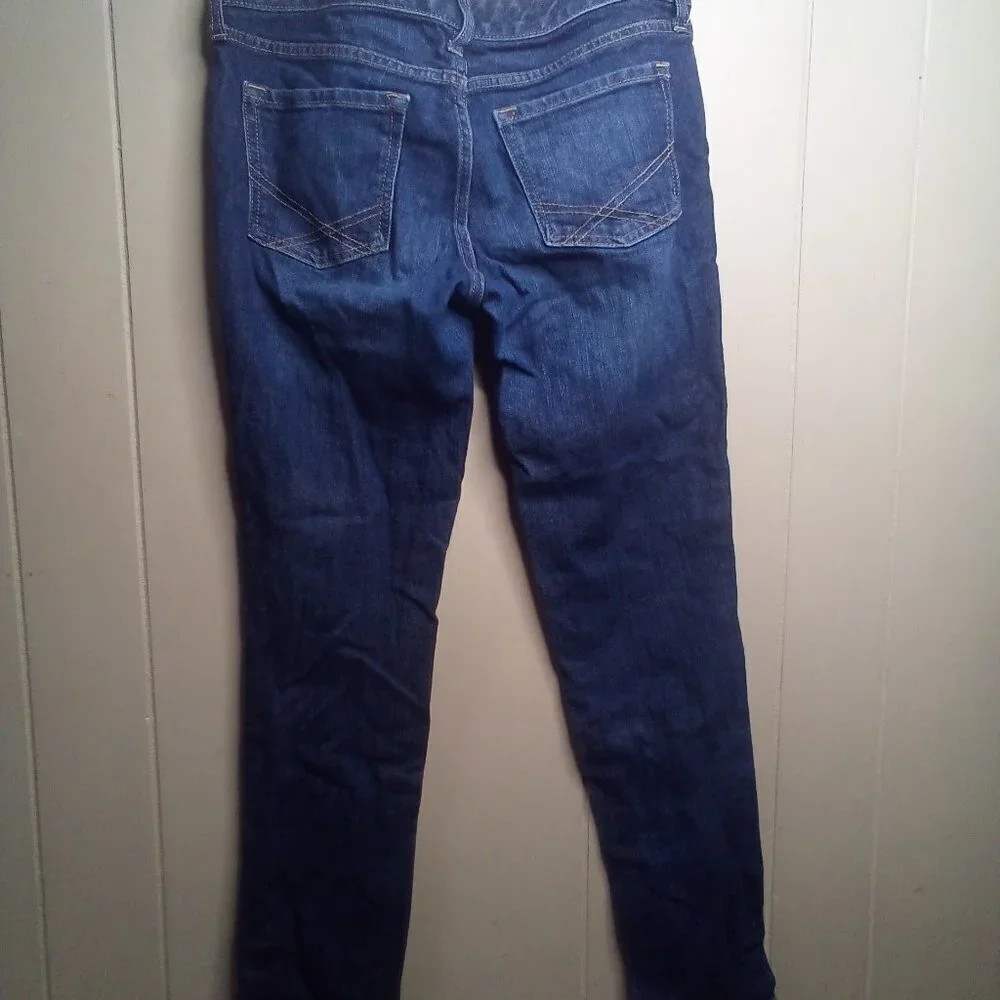 Gap Jeans 4 27 Premium Skinny Button Ankle Blue